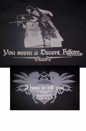 Inigo-Westley Duel Licensed Princess Bride Shirt