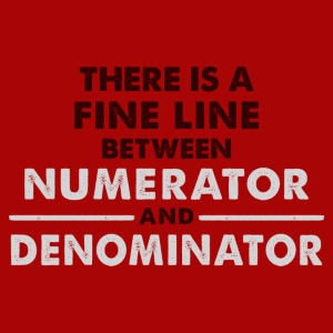 Denominator Fine Line T-Shirt - Click Image to Close