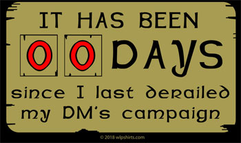 Zero Days Since I Derailed the GM T-Shirt - Click Image to Close