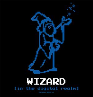 Digital Wizard Shirt - Click Image to Close