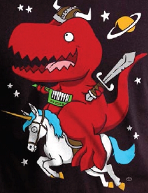 Dino Fantasy T-Shirt - Click Image to Close