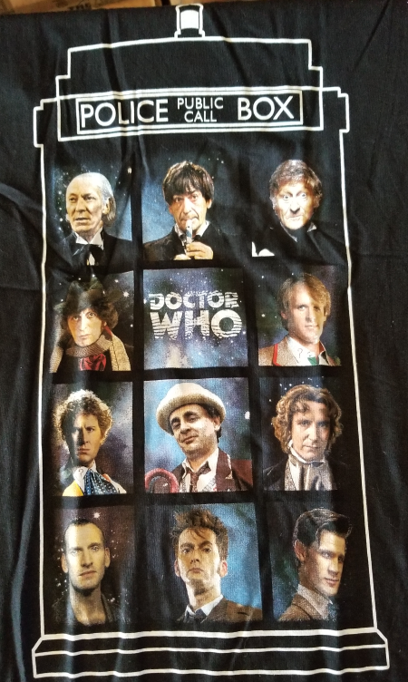 Dr Who 50th Anniversary T-Shirt - Click Image to Close