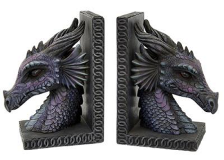 Dragon Bookends - Click Image to Close