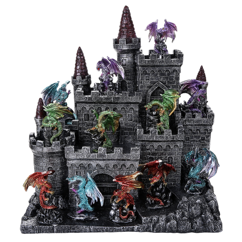 Dragons Set with Castle