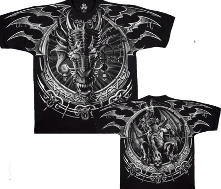 Dragon Catcher All Over T-Shirt - Click Image to Close