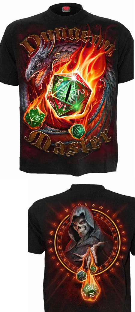 Dungeon Master Dragon's Eye T-Shirt - Click Image to Close