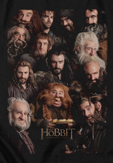 Dwarves Poster Hobbit T-Shirt