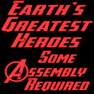 Earth's Greatest Heroes T-Shirt - Click Image to Close