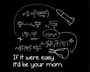 If it Were Easy It'd Be Your Mom T-Shirt