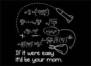 If it Were Easy It'd Be Your Mom T-Shirt