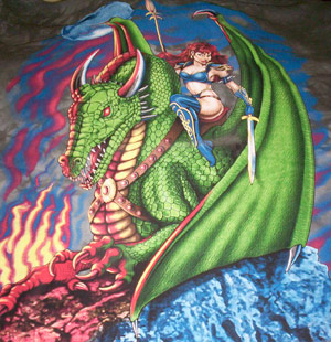 Elvin Dragonrider Shirt - Click Image to Close