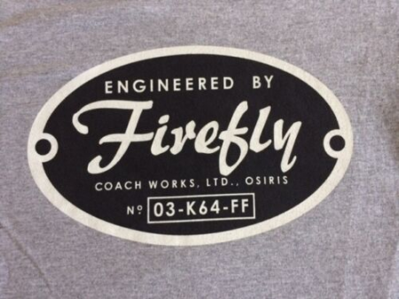 Engineered by Firefly T-Shirt - Click Image to Close