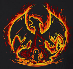 Evolution of Fire T-Shirt - Click Image to Close