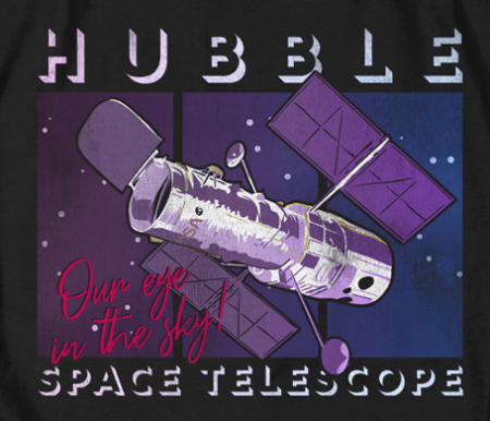 NASA Hubble Space Telescope - Eye in Sky T-Shirt - Click Image to Close