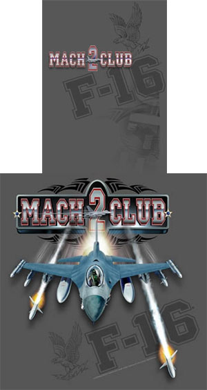 F16-Mach 2 Club Shirt