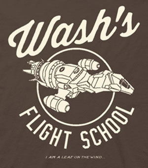 Wash's Flight School Firefly T-Shirt