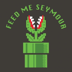 Feed Me Seymour T-Shirt - Click Image to Close