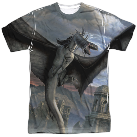 Fell Beast Sublimated LOTR T-Shirt - Click Image to Close