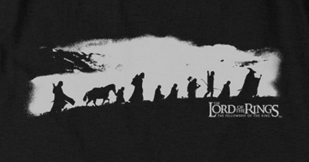 The Fellowship of the Ring LOTR T-Shirt