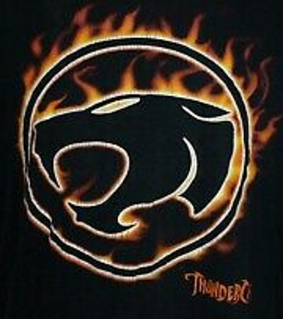 Thundercats Flame Logo Shirt - Click Image to Close