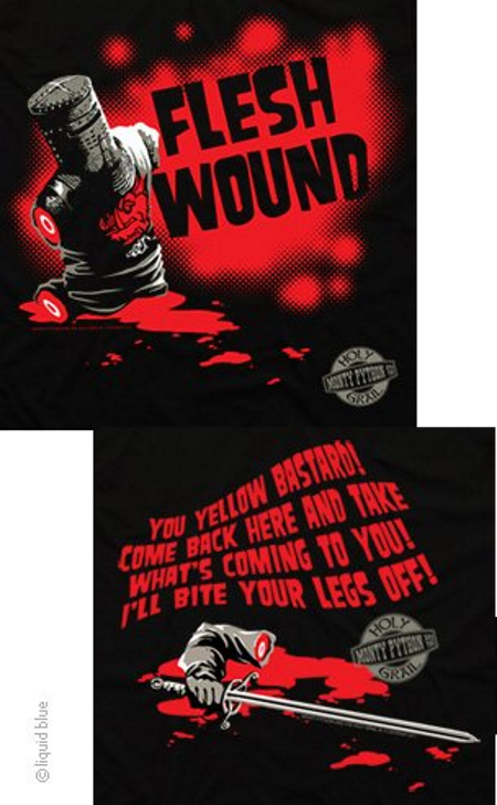 Flesh Wound Black Knight T-Shirt