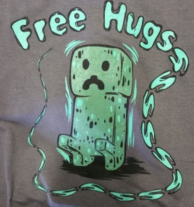 Free Hugs Creeper T-Shirt