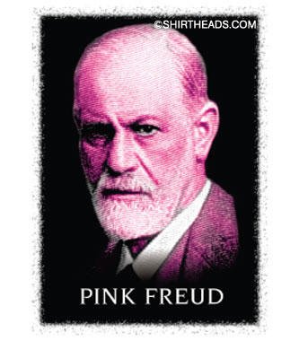 Pink Freud Shirt - Click Image to Close