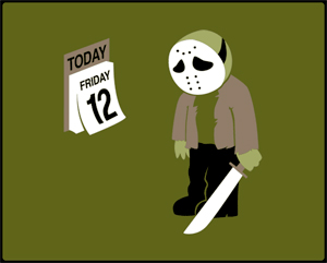 Friday the 12th Jason T-Shirt - Click Image to Close