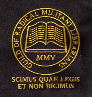 Guild of Radical Militant Librarians Polo - Click Image to Close