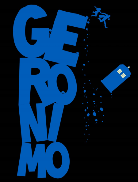 Geronimo Dr Who T-Shirt