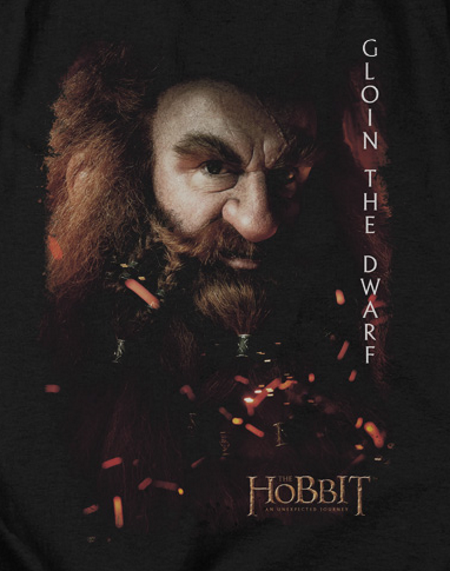 Gloin the Dwarf T-Shirt - Click Image to Close