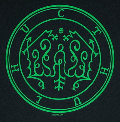 Cthulhu Goetic Seal Work Shirt