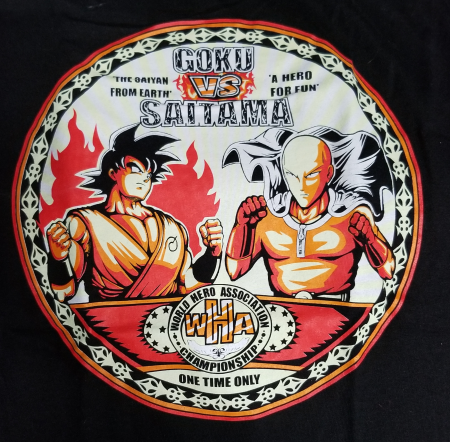 Goku Vs Saitama T-Shirt