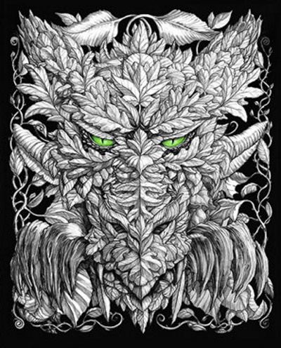 GreenMan Dragon T-Shirt - Click Image to Close