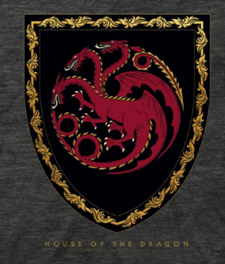 House of the Dragon Targaryen Shield T-Shirt