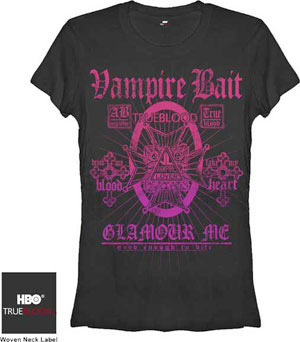 Vampire Bait True Blood Jr Tee - Click Image to Close