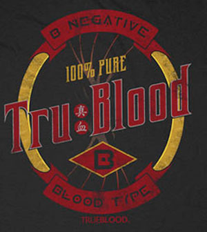 True Blood Label Shirt - Click Image to Close