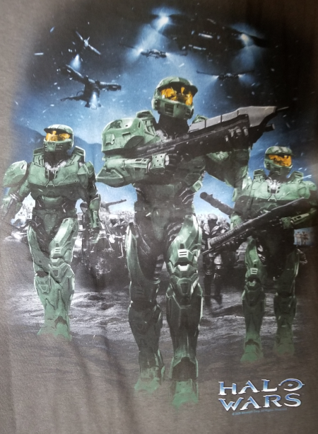 Halo Wars Group T-Shirt - Click Image to Close