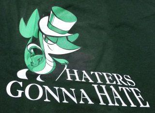 Haters Gonna Hate T-Shirt - Click Image to Close