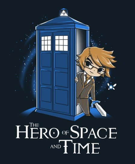 The Hero of Space and Time (Link) T-Shirt