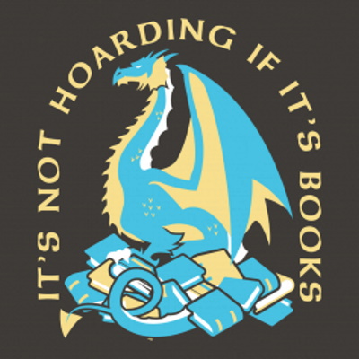 It's Not Hoarding Books T-Shirt - Click Image to Close