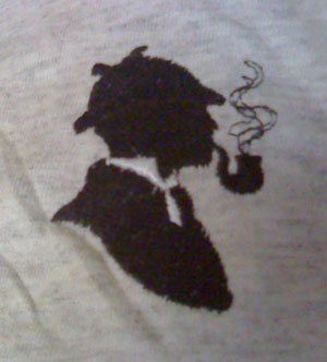 Holmes Silhouette Polo - Click Image to Close