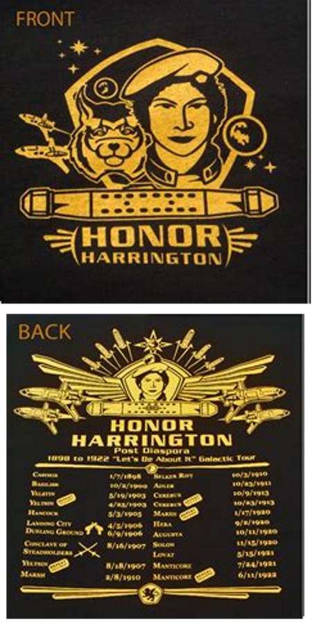 Honor Harrington Tour T-Shirt