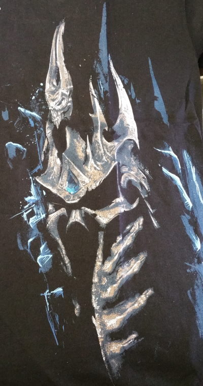 WOW Horde Skeleton T-Shirt - Click Image to Close