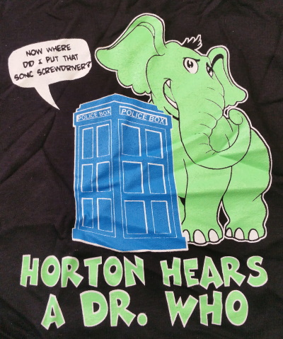 Horton Hears a Dr Who Shirt - Click Image to Close