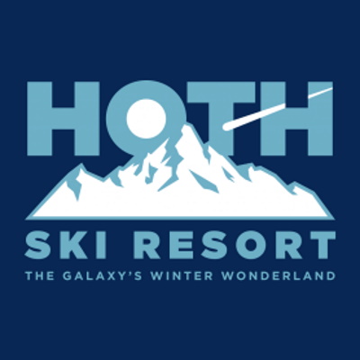 Hoth Ski Resort T-Shirt - Click Image to Close