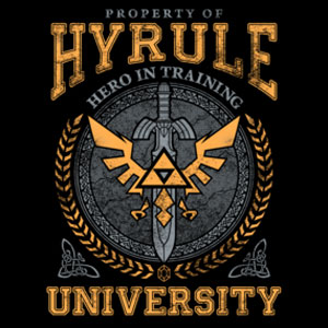 Hyrule University T-Shirt - Click Image to Close