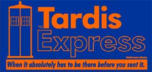 Tardis Express Parody Shirt