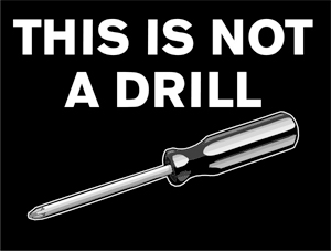 This is not a Drill T-Shirt - Click Image to Close