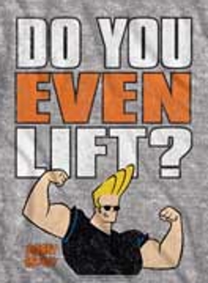 Even Lift Johnny Bravo T-Shirt